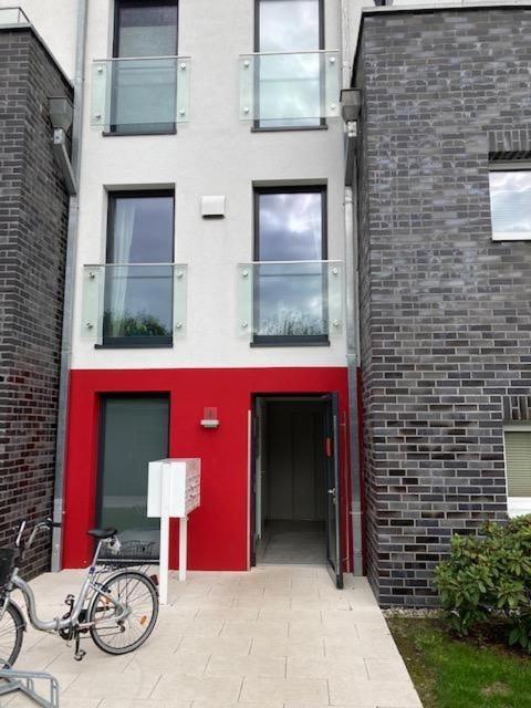 Ferienwohnung Troge In ไกรฟ์สวัลด์ ภายนอก รูปภาพ